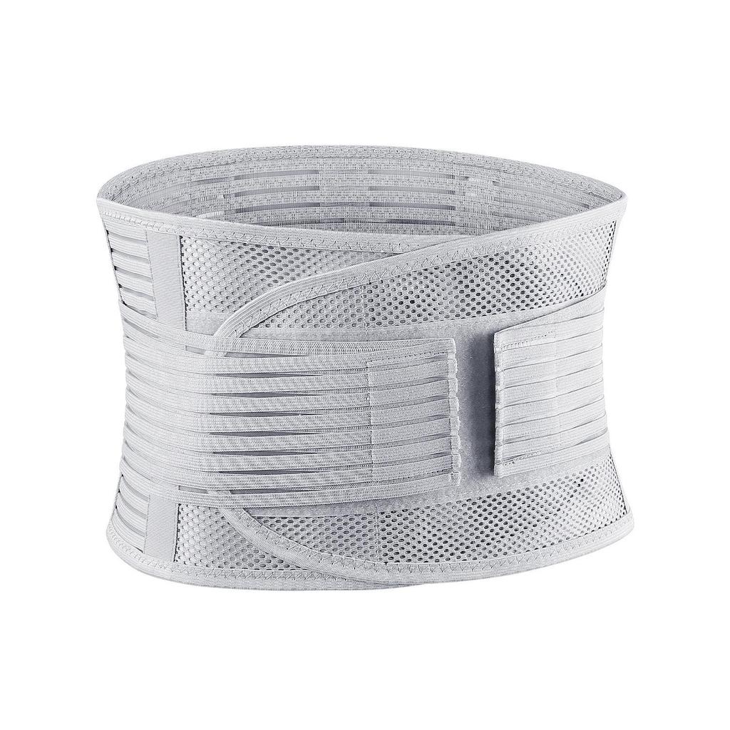 Viliker Summer Breathable Lumbar Support Belt with Steel Plate for Disc Fixation