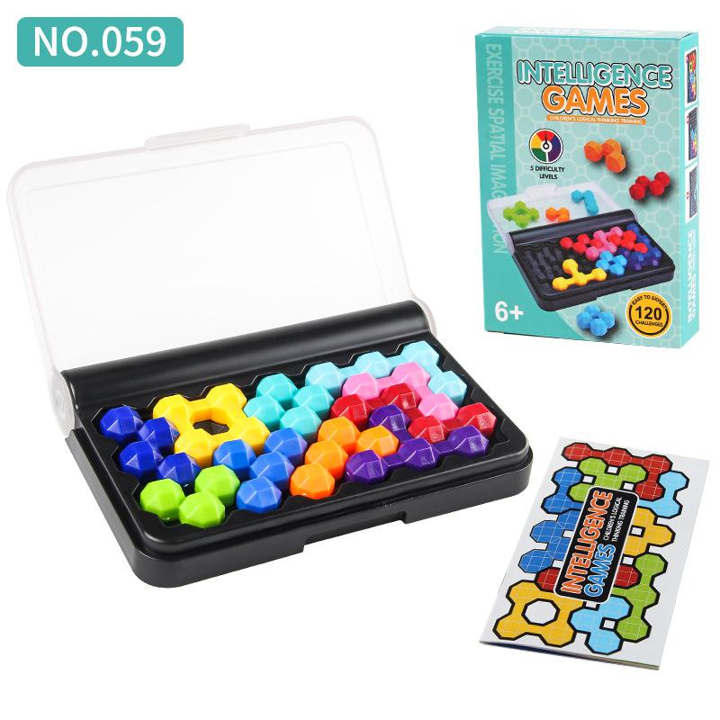 Versatile Challenge Magic Bead Space Logic Thinking Training Puzzle Game Children's Parent Child Interactive Toy