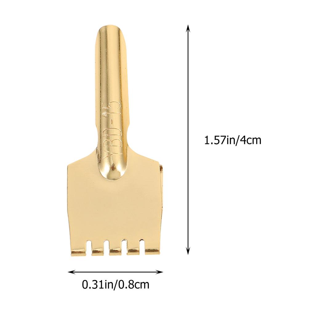 5Pcs Professional Fountain Pen Nib Set Brass Replacement Tips for Smooth Ink Flow Calligraphy Students Artists Writing Practice