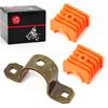 Upper Steering Bushing and Bracket For Polaris 300 400L Lite Big Boss 250 400L 500 Diesel 455 Magnum 325 425 500 Scrambler 400 500 Sportsman 335 400