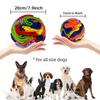 Colorful Sniffing Ball Teething Puzzle Toy for Dogs