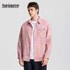 Mark Fairwhale Men's Retro Plaid Loose Fit Shirt Jacket