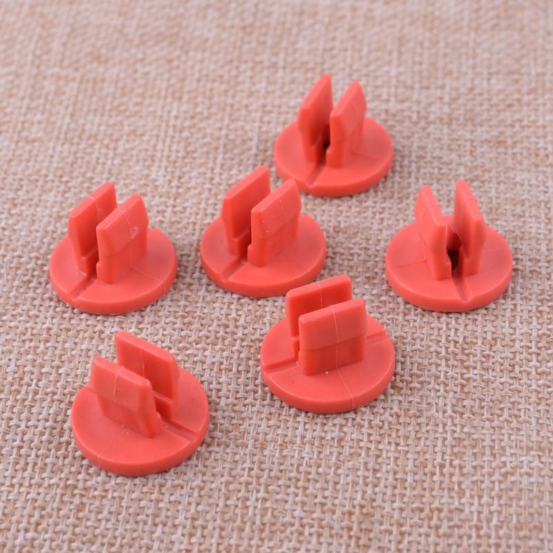 W702438S300 1 Set 19.2 mm Red Under-Body Center Shield Retainer Nut Nylon HN1 Fit for Ford Edge Escape