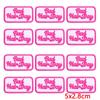10Pcs/Lot Wholesale Fashion Cartoon Patch Iron On Patches On Clothes Letters Embroidered Patches For Clothing Applique Stickers