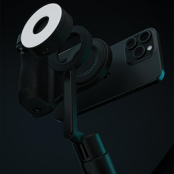 Energea Przenośna Lampa Led Magearmaglight Czarny/Black Magsafe Pg-Mglt-Blk