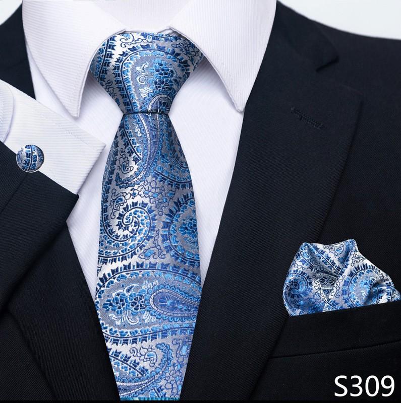 

Formal Business Tie Clothing Accessories Tie + Square Scarf Set