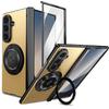 KEYSION 360°Rotating Magnetic Ring Stand Case for MagSafe for Samsung Galaxy Z Fold 7 5G Hinge Phone Cover with Screen Protector