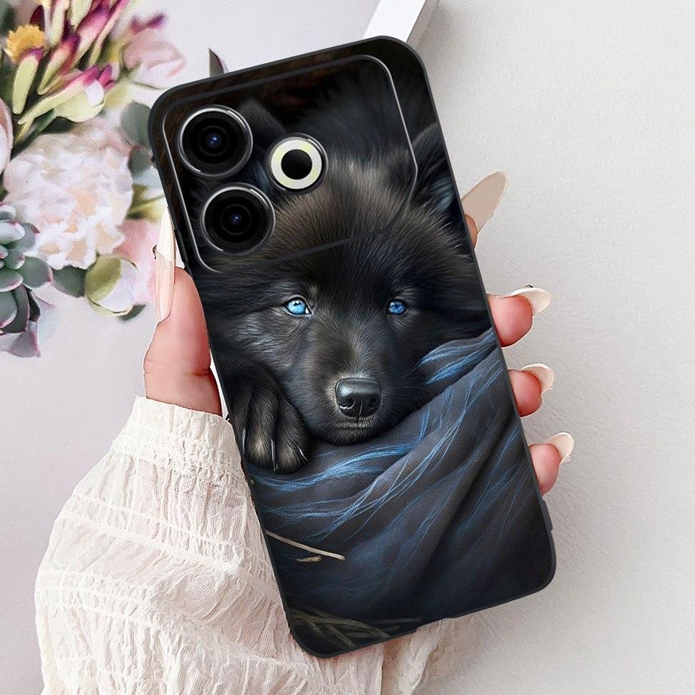 For Tecno Pova 6 Neo 4G Case Cover Luxury Butterfly Love Fashion Flowers Cool Lion Painted Phone Case For Techno Pova 6 Neo 4G