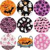 8Pcs with Metal Stand Round Art Coasters Entry-level  Coaster Kit DIY Painting Coasters  Gift