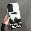 The X Files I Want to Believe Shockproof Phone Case for Samsung A17 A16 A15 A14 A37 A57 A36 A56 A26 A35 A55 A25 A34 A54 A24 A13