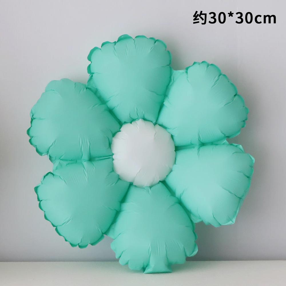 Candy Color Sunflower Daisy Flower Matte Modeling Aluminum Film Balloon Children'S Photo Year-Old Scene Decoration