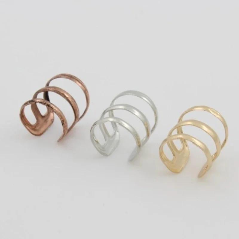 1pc Simple Fashion Accessories Creative Gifts Dreadlock Beads Dread Hair Braid Cuff Tube Clip Adjustable Hair Rings Set Decor