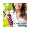550ml Silicone Collapsible Water Bottle Outdoor Car Travel Handy Water Cup Gym Water Cup Necessities