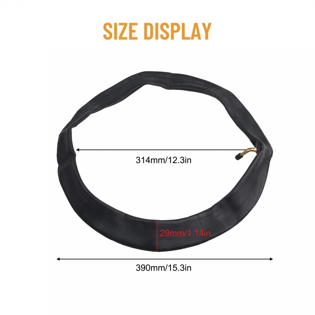 Innovative Design For Electric Bike Inner Tubes In Standard Sizes of 16 Inches