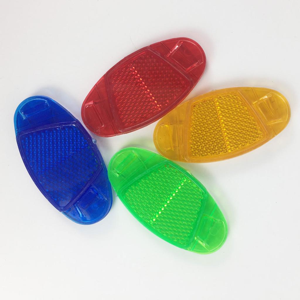 8Pcs Bikes Wheel Reflectors Bicycles Spoke Reflectors Bike Reflector Bike Wheel Reflector Spoke for Folding Bicycles