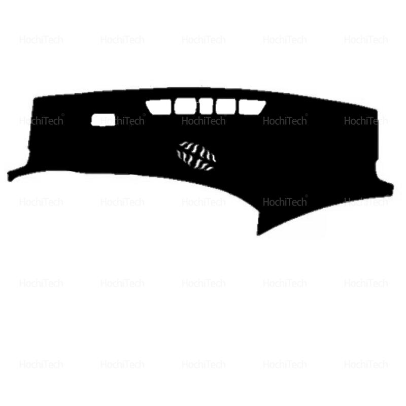 Anti-UV Suede Leather Dashmat Black Dashboard Cover Sun Shade Carpet Pad for Cadillac CT5 CT 5 CT5-V Blackwing 2024-Present