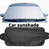 Car Sun Shade Windscreen Visor Protection from Snow Ice Dust And Frost with Suction Cups Vehicle Accessory