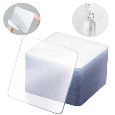 Strong Double Sided Adhesive Nano Tape Reusable Transparent Square Wall Stickers Non-marking Sticker Seamless Waterproof Tapes