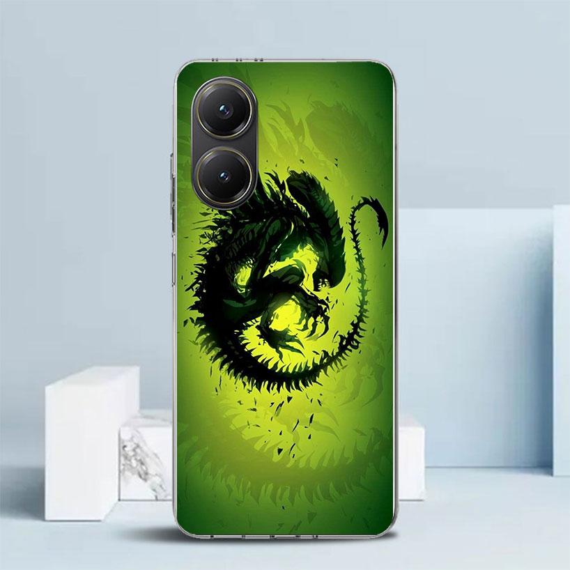 Coole A-Alien X-Xenomorph Soft Hülle für Xiaomi Poco F7 Ultra X7 X6 X5 Pro M7 Handyhülle Redmi 15 15C 13 13C 12 12C 10 10C Druck