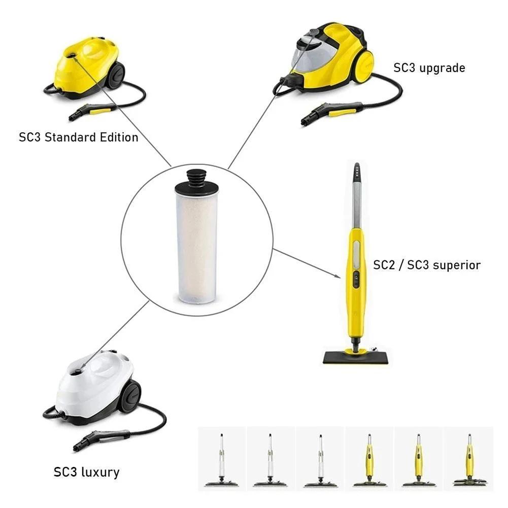1/2Pcs Steam Engine Filter Rod Replacement For Karcher SC3 For SC2 Steam Cleaner Descaling And Cleaning Filter Rod Vacuum Parts