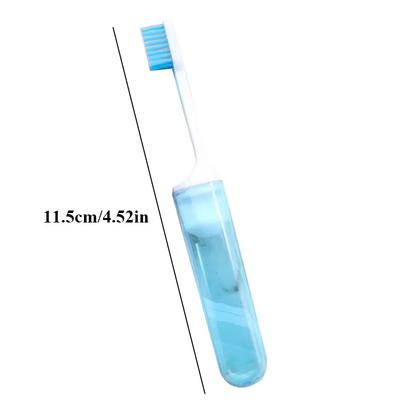 Travel Folding Teethbrush Oral Cleaning Tool Camping Teethbrush Oral Care Portable Soft Bristle Brush High Quality Toothbrush