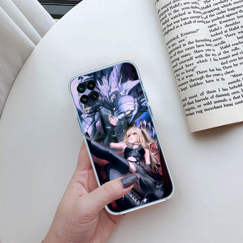 Death Note Transparent Phone Case for LG K22 K30 K40 K40S K41 K42 K50 K50S K51 K51S K52 K61 K62 K71 K92 Q61
