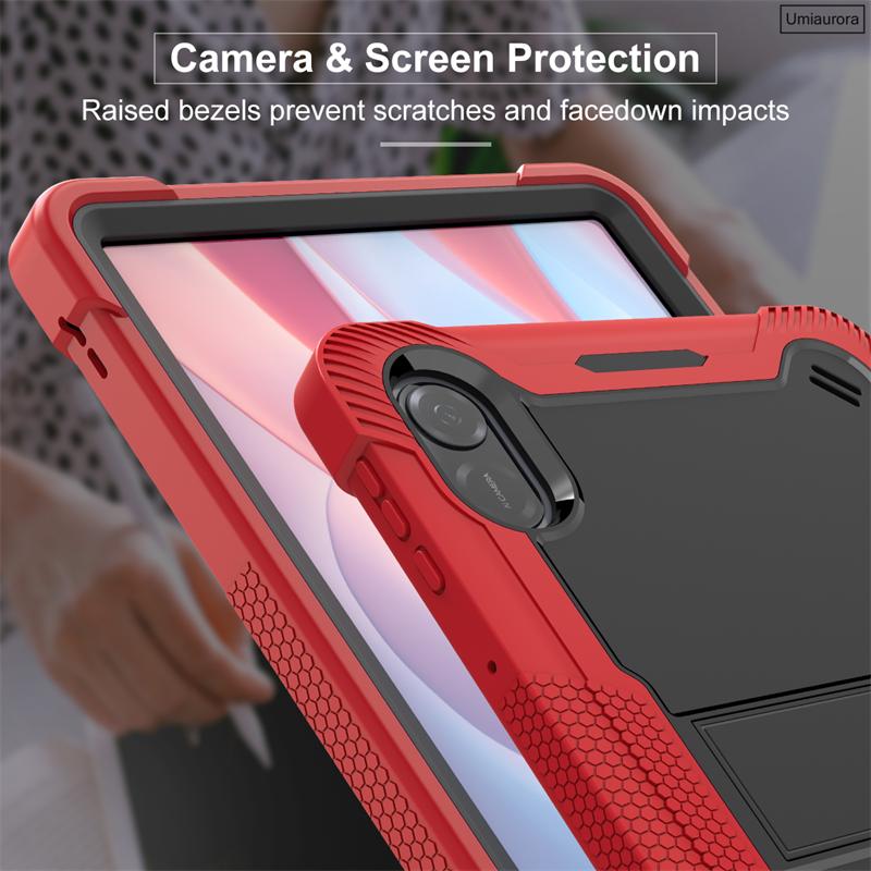 For Honor Pad X8 X8a 11" NDL-W09 X9 X9a 11.5 Inch Pad10 12.1" HEY3-W00/W10 Shockproof Silicon PC Tablet Case Stand Cover Funda