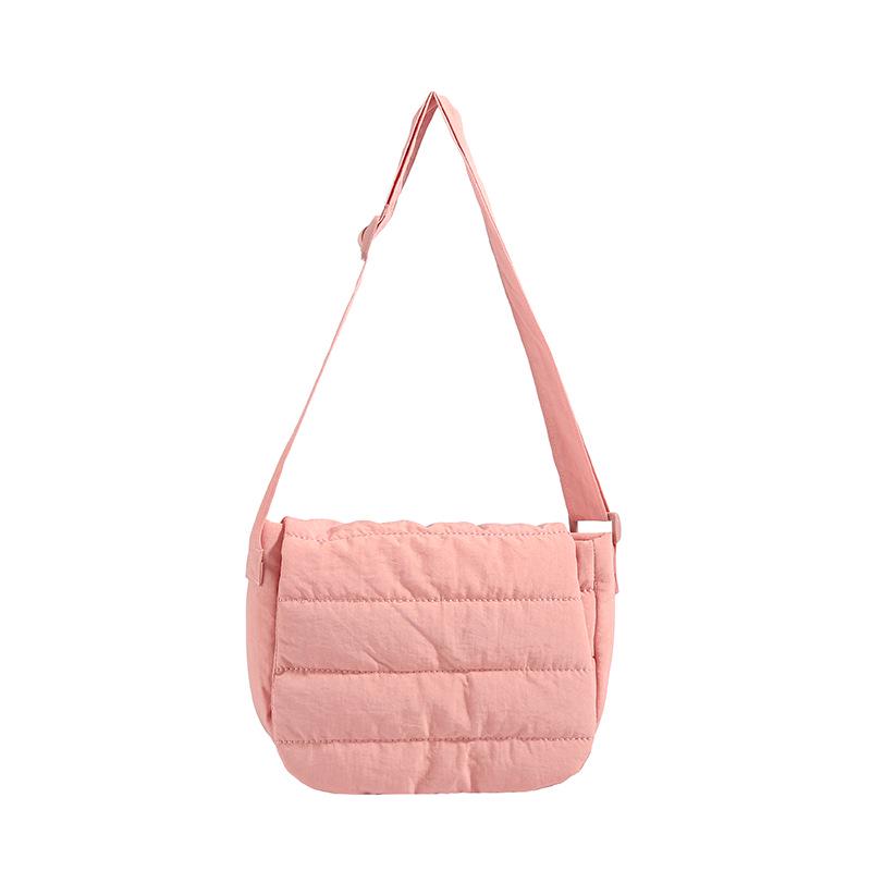 Solid Color Women's Versatile Crossbody Bag - Trendy Small Square with Large Capacity