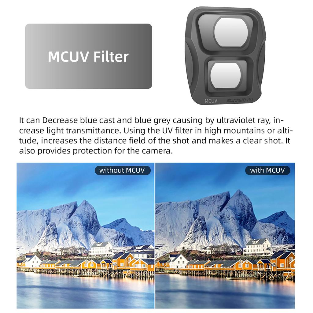 ND4/8/16/32 MCUV Filtru de lentile ajustabil NDPL4/8/16/32 Filtru de polarizare CPL Filtru de lentile din sticla optica pentru aer 3