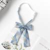 Unisex Preppy Karomuster Japanische Schuluniform Fliege
