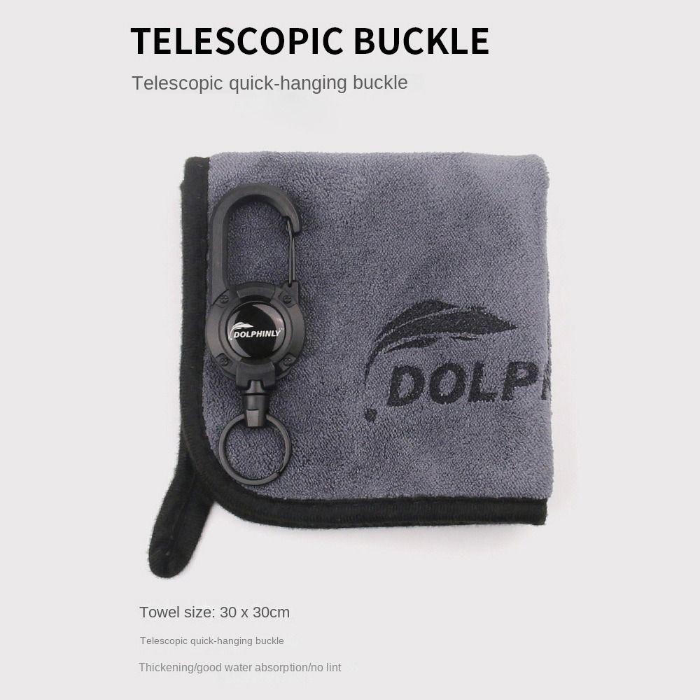 Absorbent Luya Fishing Towel Non Stick Catch Fish Towel Durable Outdoor Hand Wipe Towel