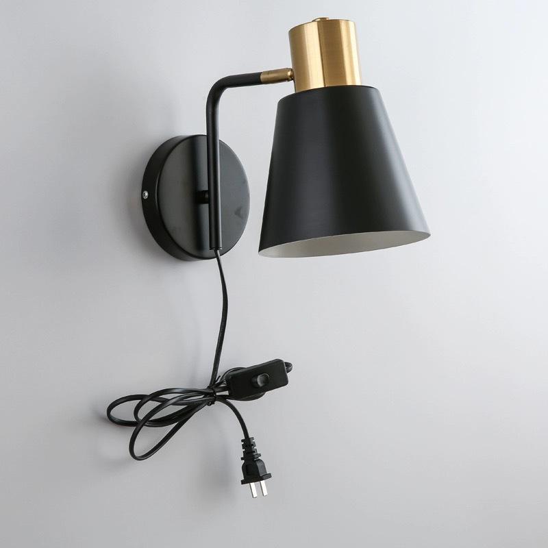 Nordic Minimalist Adjustable Wall Lamp for Bedroom or Corridor