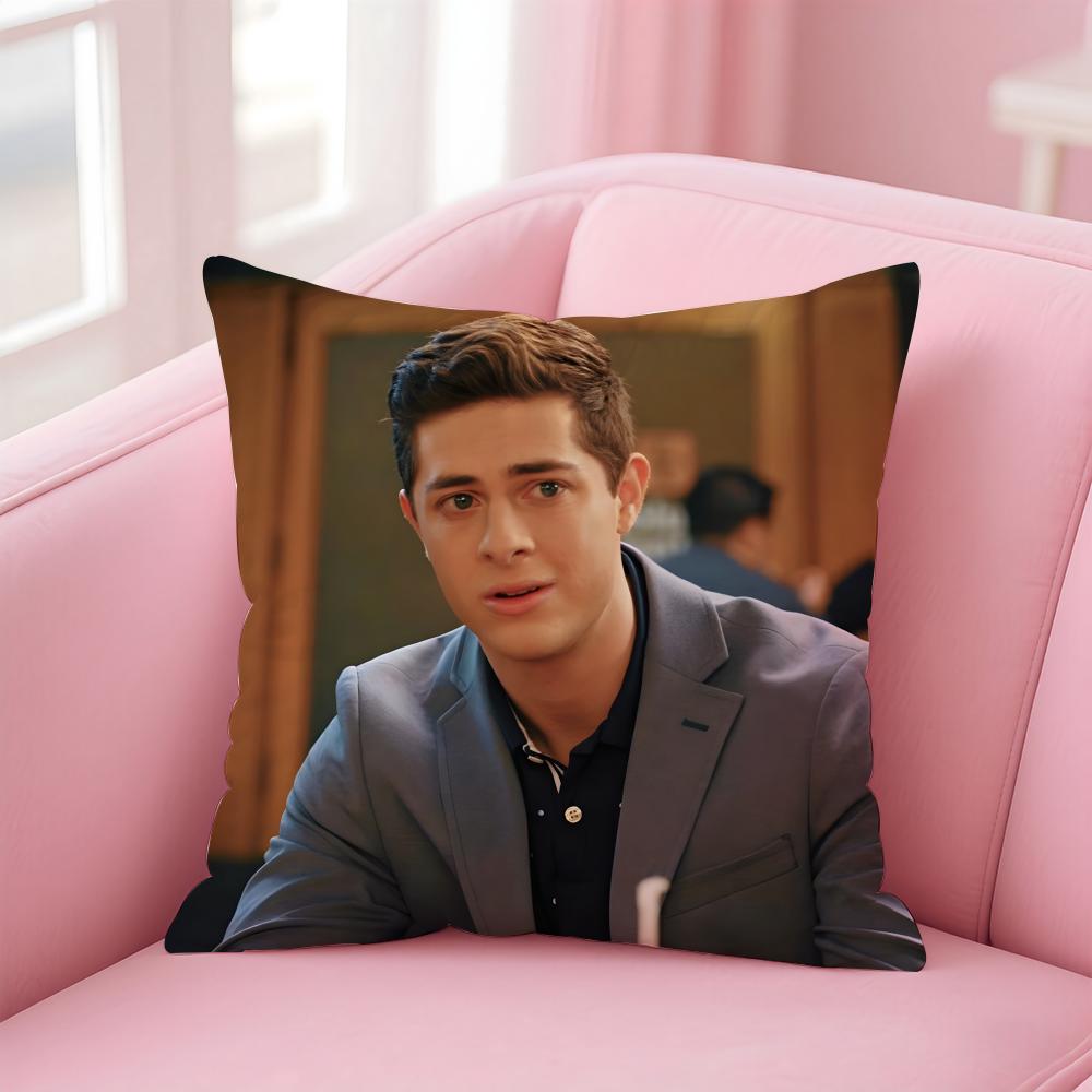 BBen Cross TV Character Cushion Cover Pillow Case Soft Friendly Fabric Concealed Zipper