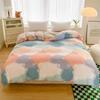 1Pc Cartoon White Cat Pattern Duvet Cover 100% Cotton Comfortable Skin-friendly Comforter Cover for Kids Girls Bedroom Decor