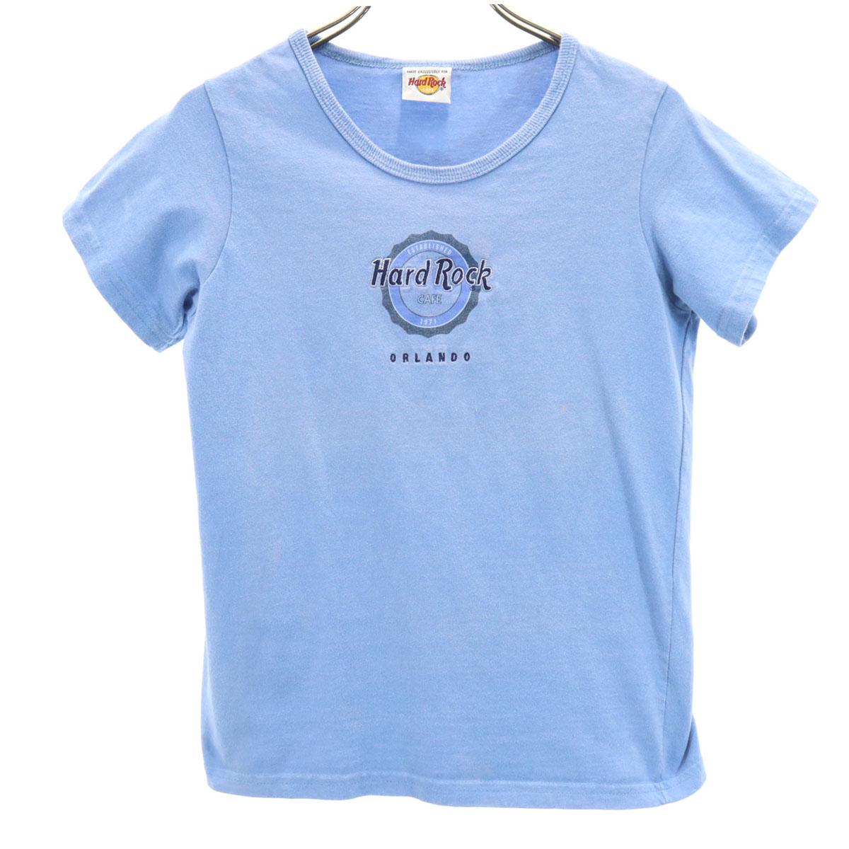

HARD ROCK CAFE Сделано в США Футболка с коротким рукавом S Синий Женский Б/у