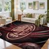 AC Milan Design Crystal Velvet Rug Soft Decorative Mat for Bedroom Entrance