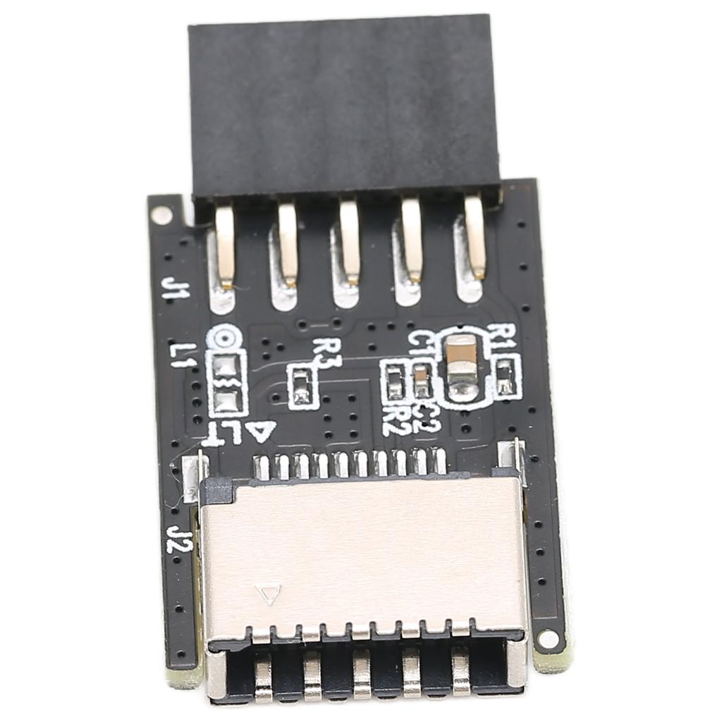 USB2.0 To Type E USB2.0 9PIN To Type C Front Type E 20 Pin Durable Metal Plastic USB2.0 Female To Type E