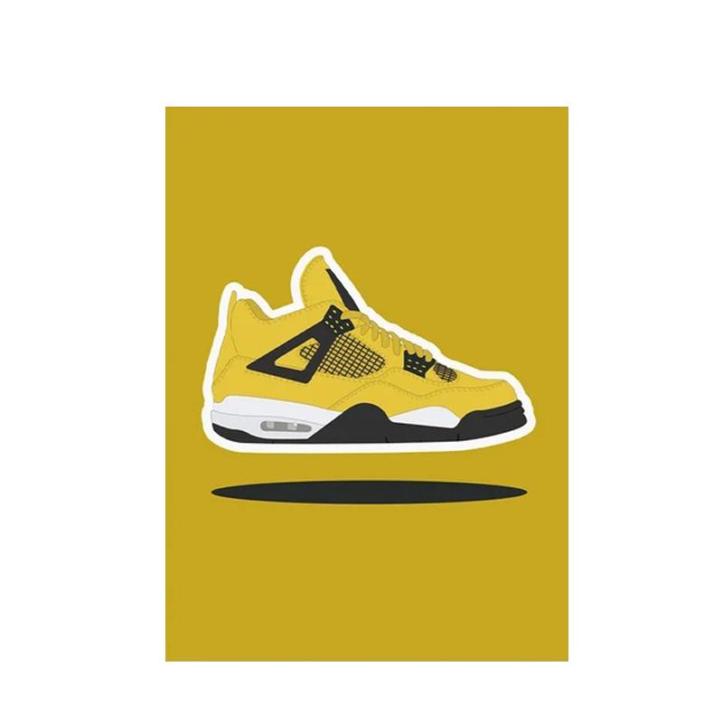 Fashion Sport Shoes Sneakers Posters And Prints Canvas Painting Nordic Wall Art Pictures for Living Room Home Decoration