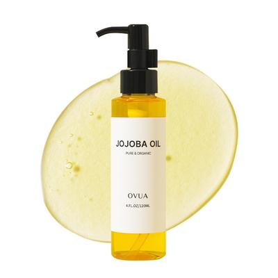 Obua Premium Bio Golden Jojobaöl Pumpspender, 1 Stück, 120ml