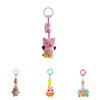 Adorable Animal Handbells Musical Developmental Toy For Kids Soft Plush Rattle