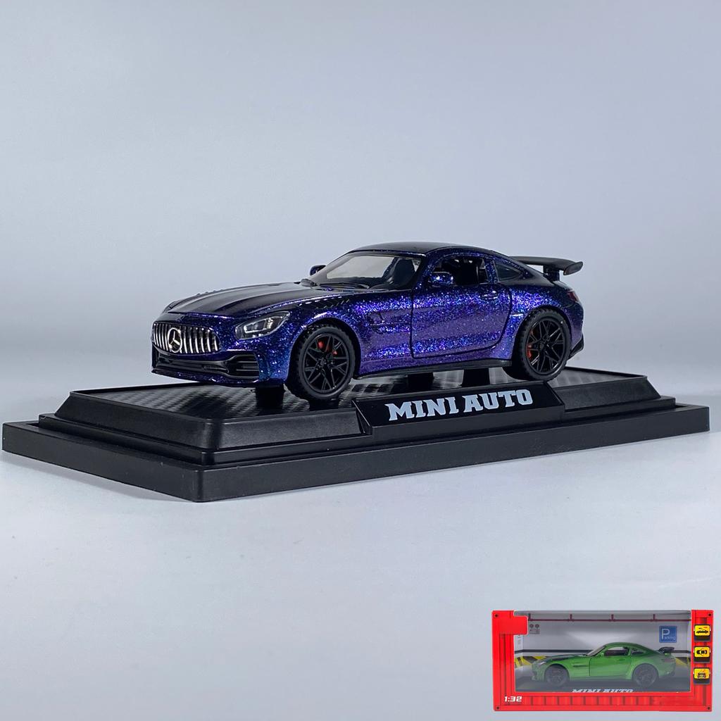 1:32 Benz AMG GT Super Sportovní Auto Slitina Tlakově Odlitý Model Auta Se Zvukem Světlem Zatáhni Zpět Dětské Hračkové Auto Dekorace Hobby Sběratelský