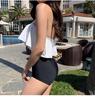 2025 Global Swimwear Trend: European & American Loose-Fit Bikini Set with Beach Pants