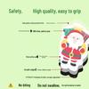 20-Piece Christmas Cartoon Magnetic Refrigerator Stickers: Gingerbread Man & Tree Designs