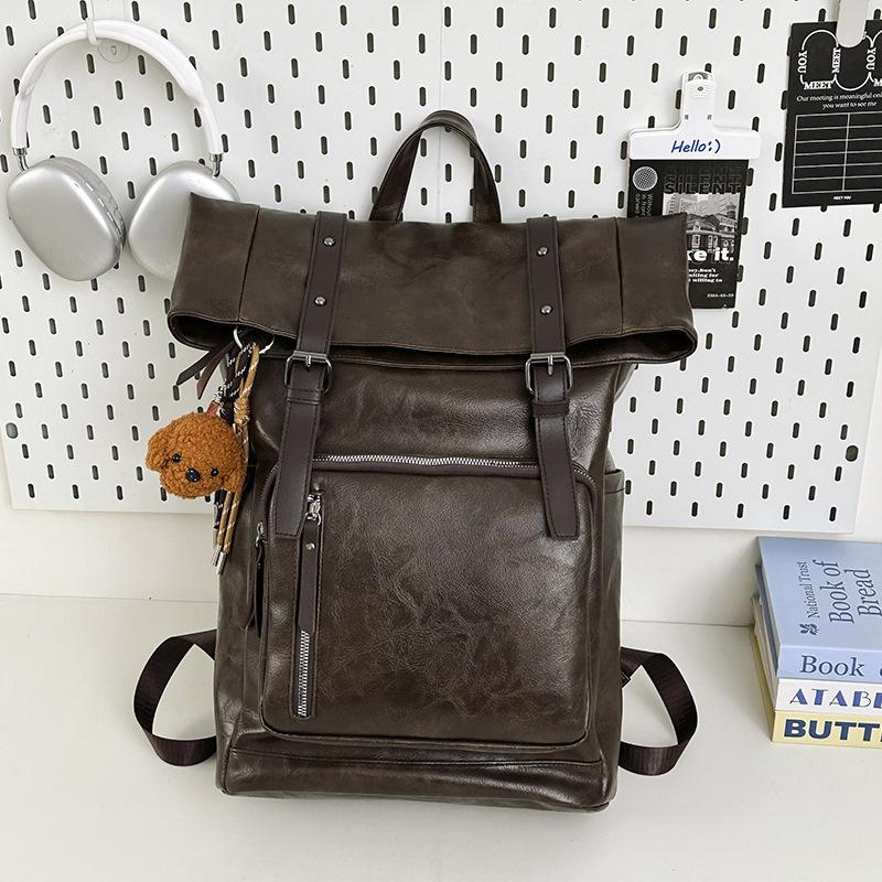 Schoolbag1011 new casual travel bag college bag men's fashion cool backpack large capacity fashion backpack