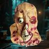 Creepy Skull Mask Scary Lightweight Halloween Costume Headpiece for Haunted House Party and Masquerade Ball