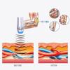 Muscle Massager Shockwave Machine 7 Heads Lattice Ballistic Shock Wave Silicone Heads Portable Home Sports Recovery Ergonomic Design