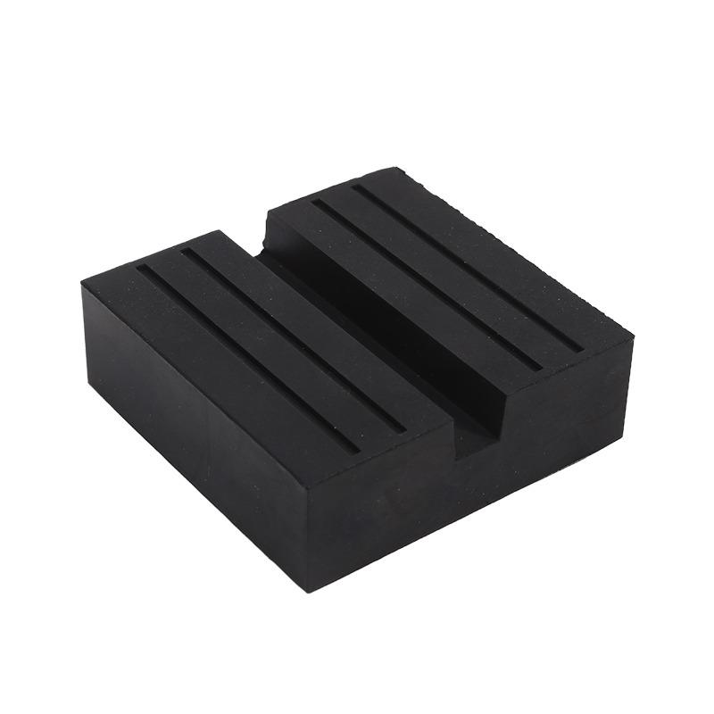 Universal Car Jack Rubber Pads Lift Jack Stand Pad Floor Slotted Car Jack Rubber Pad Frame Protector Adapter Jacking Tool