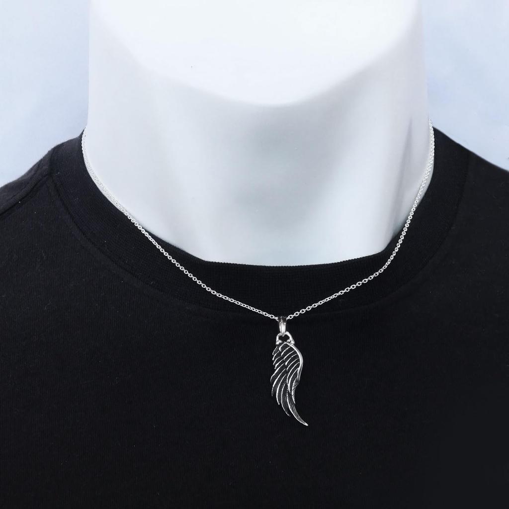 [Sears] Feather Pendant Top, Sterling Silver 925, Pendant Top Only