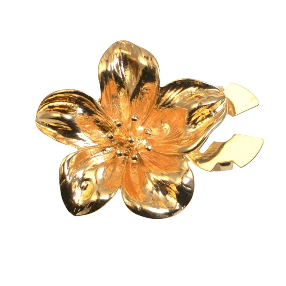 Nähfreie Manschettenknöpfe Blumenmanschettenknöpfe Blumenhemdknopf-Clip Besondere Anlässe