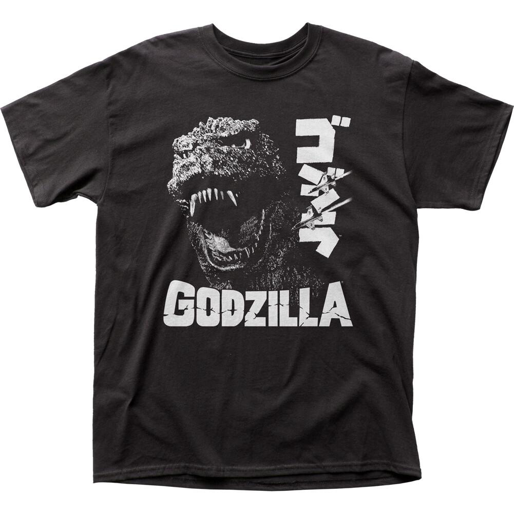 26 Godzilla Scream T Shirt Mens Licensed Pop Culture Movie Retro Tee New Black Unisex T-Shirt XXL